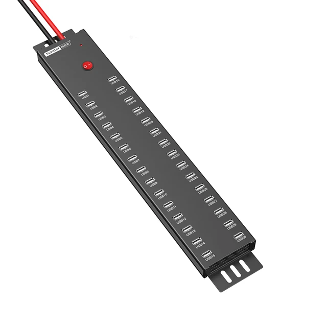 Sipolar A-812 & A-812C: 30-Port USB 2.0 Hubs