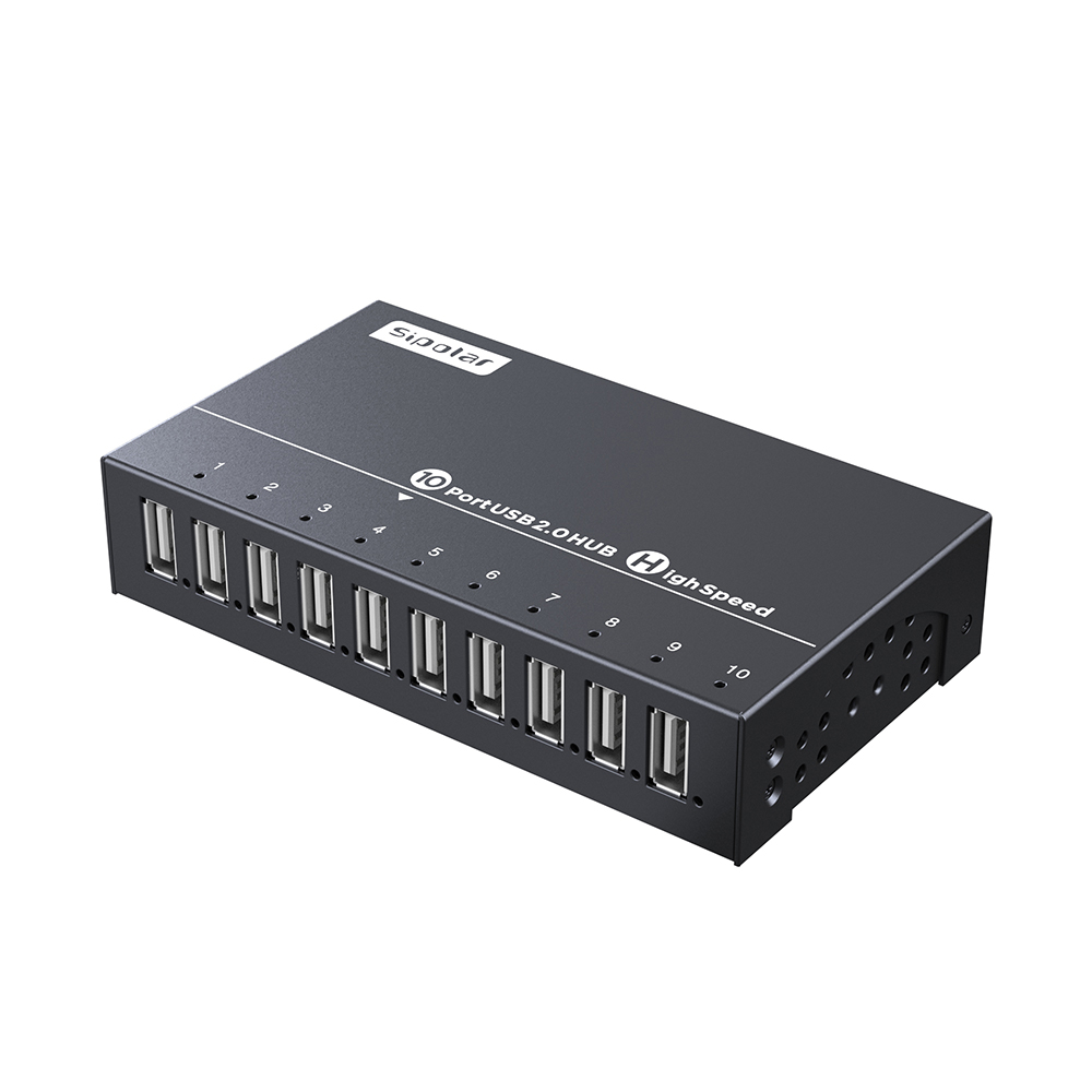 A-182 10-Port USB 2.0 Hub