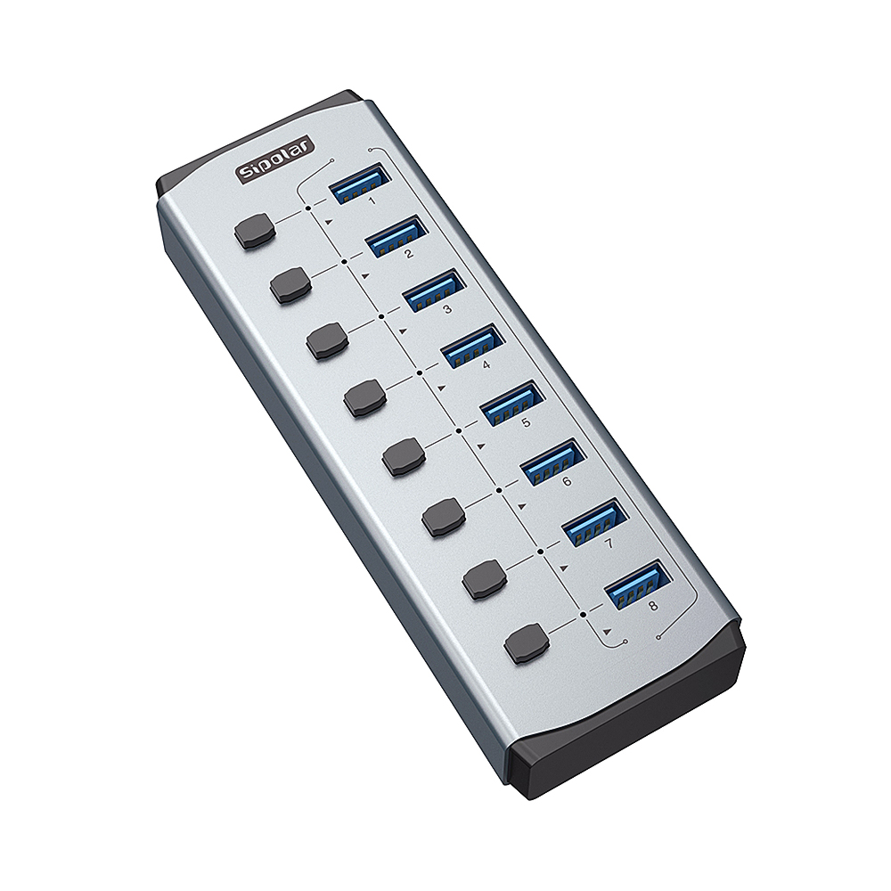 FS-802 8-Port USB-C 3.2 Hub